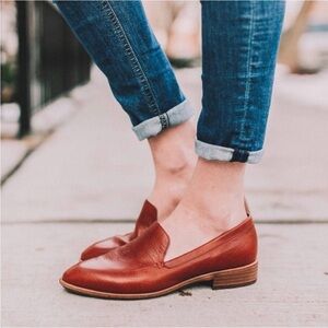Madewell Brown Leather Loafers